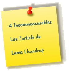 4 Incommensurables  Lire larticle de   Lama Lhundrup